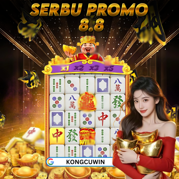 Serbu Promo 8.8 di KONGCUWIN - Raih Keberuntungan Besar di Slot Mahjong!