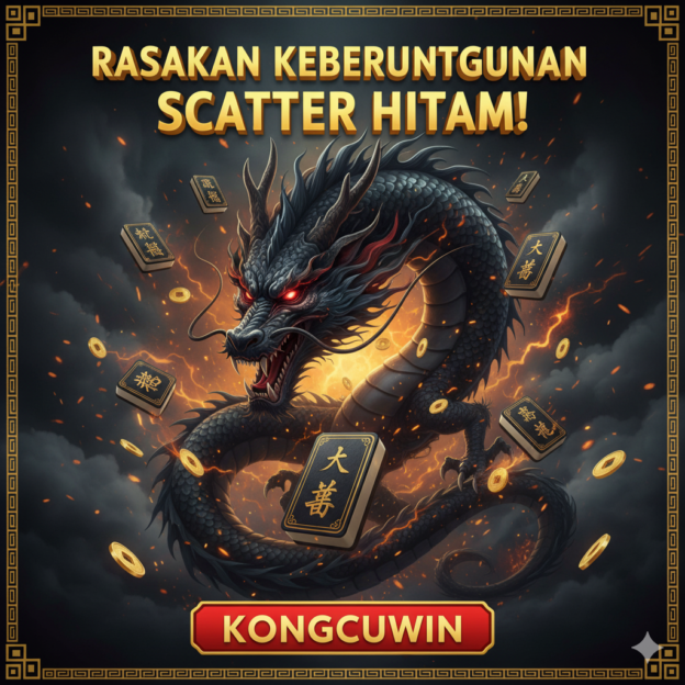 KONGCUWIN : Rasakan Keberuntungan SCATTER HITAM